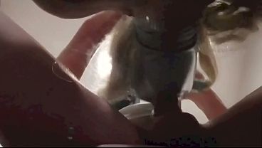 Coroa Loira De Rabinho Chupa Pau E Goza Na Boca