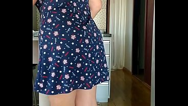 Gravei Minha Madrasta De Manhã Com Vestido Transparente